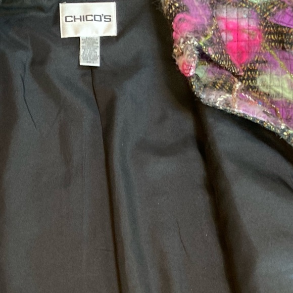 Chico's Masterly Embroidered Jacket - Picture 13 of 13